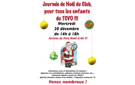 Noël au TCVO le 20 Décembre
