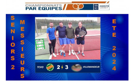 Défaite équipe 2 contre Villemandeur