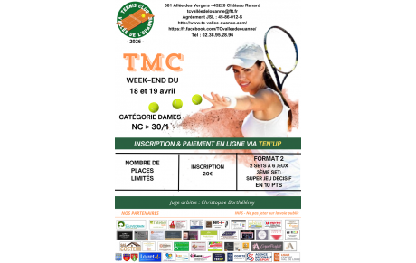 TMC week-end 18/19 avril 2026 Dames
